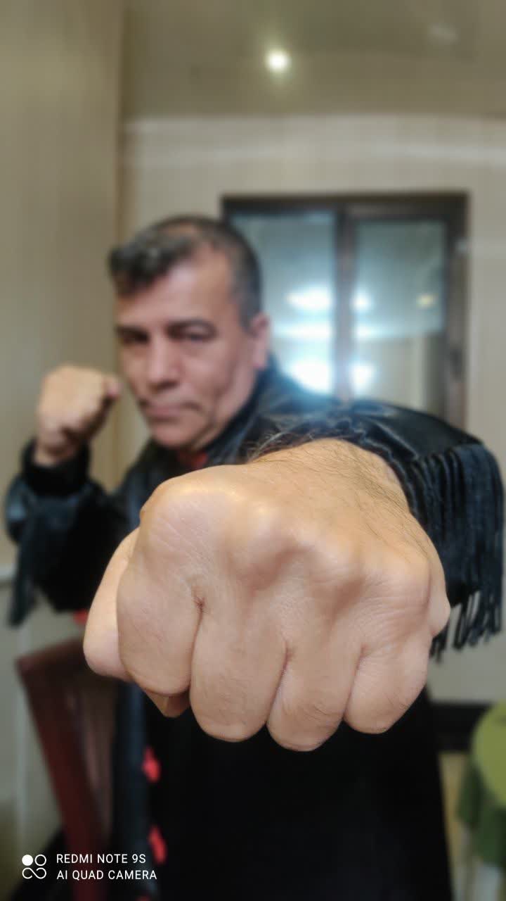 استاد محمدجواد باقری - مربی ووشو و دفاع شخصی باشگاه یاس هشتم